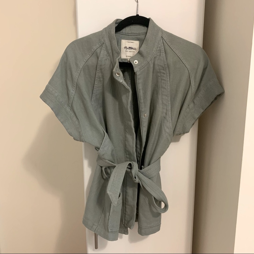 CLOSET CLEAR OUT! Madewell Short sleeve jacket top
